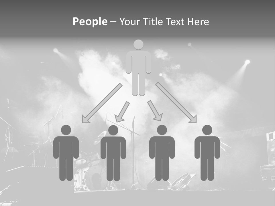 Party Background Amplifier PowerPoint Template