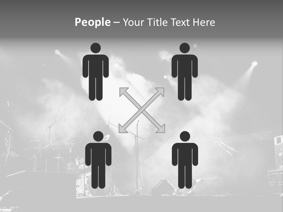 Party Background Amplifier PowerPoint Template