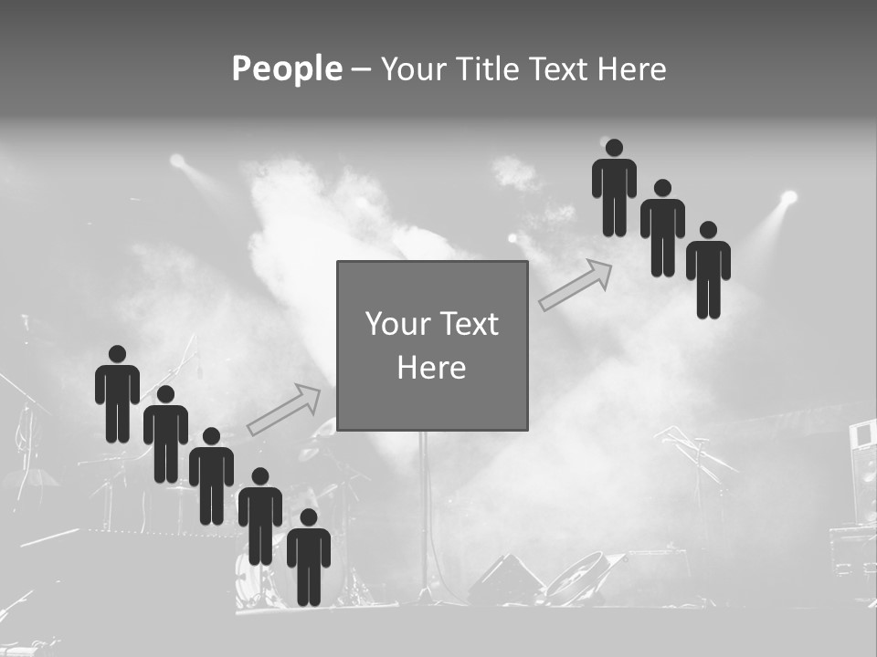 Party Background Amplifier PowerPoint Template