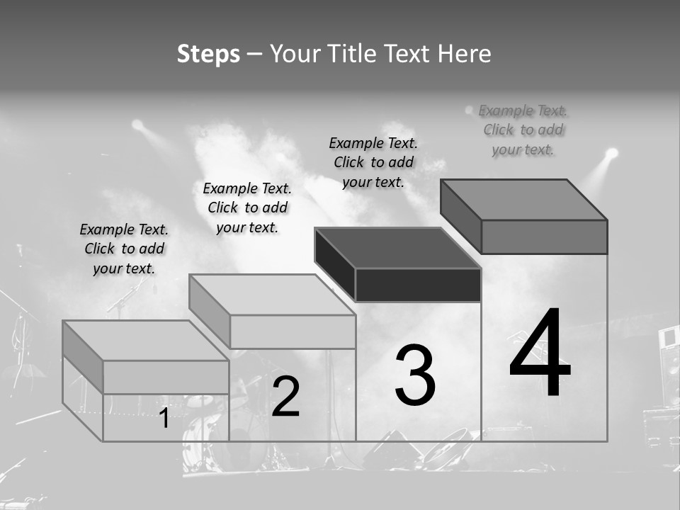 Party Background Amplifier PowerPoint Template
