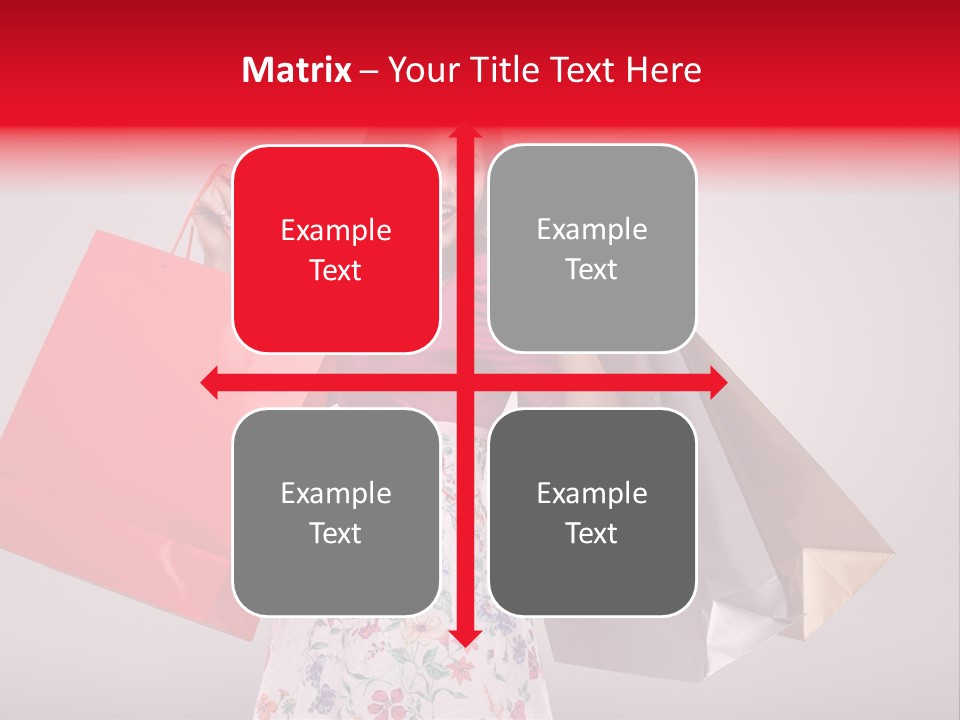 Fashion Woman Happy PowerPoint Template