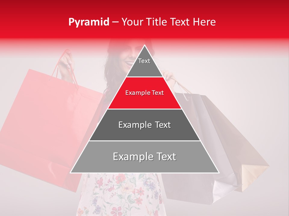 Fashion Woman Happy PowerPoint Template