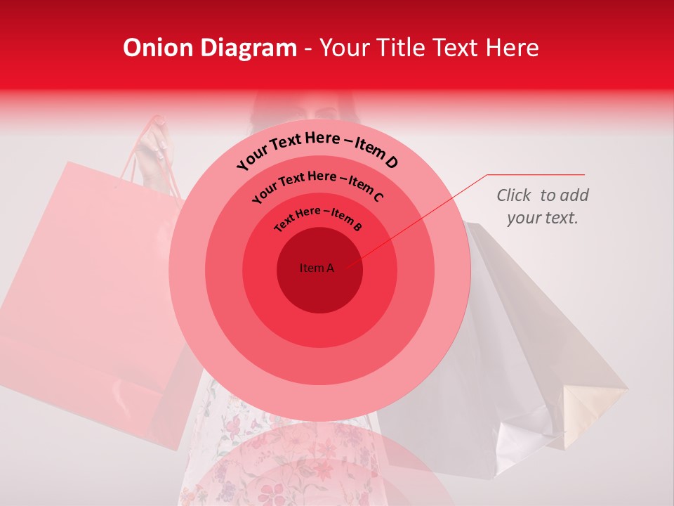 Fashion Woman Happy PowerPoint Template