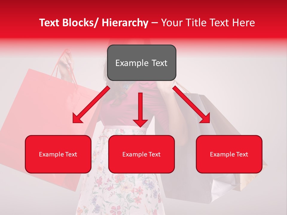 Fashion Woman Happy PowerPoint Template