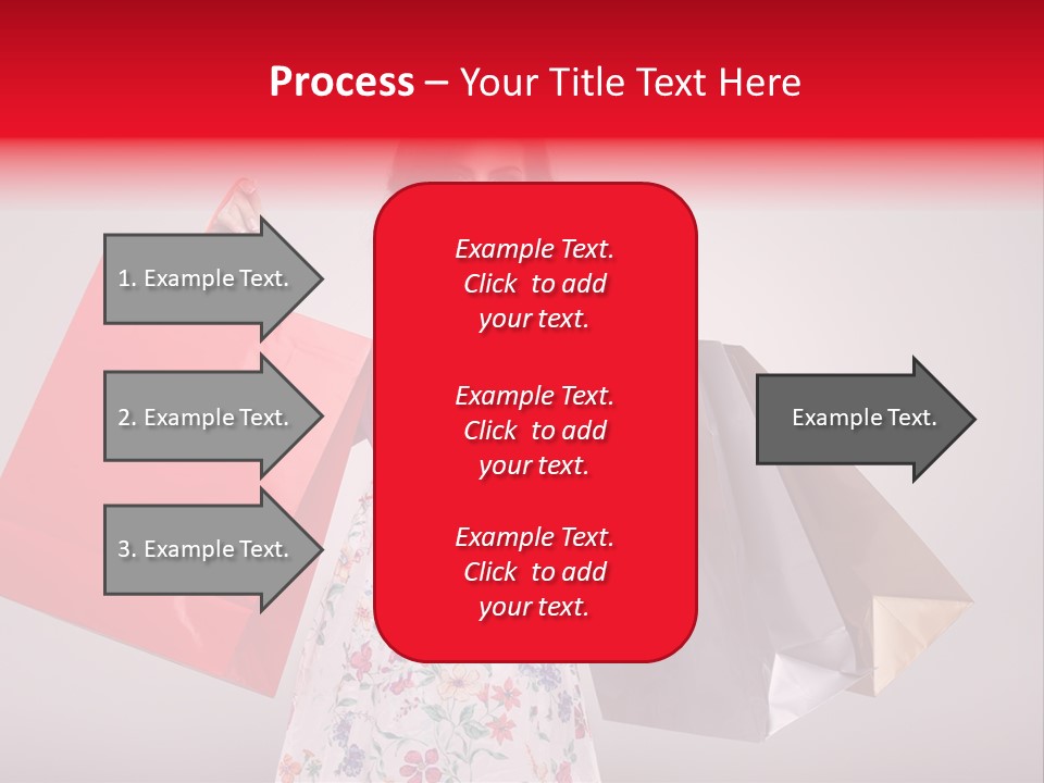 Fashion Woman Happy PowerPoint Template