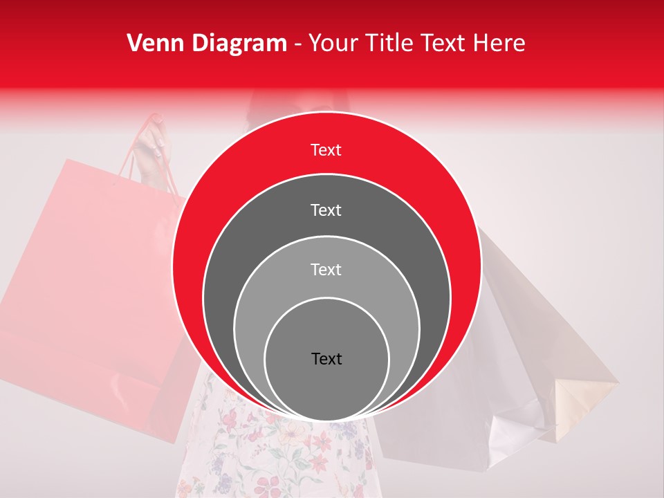 Fashion Woman Happy PowerPoint Template