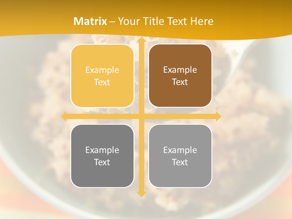 Lunch Cooked Vegan PowerPoint Template