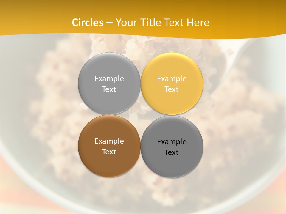Lunch Cooked Vegan PowerPoint Template