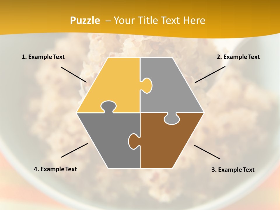 Lunch Cooked Vegan PowerPoint Template