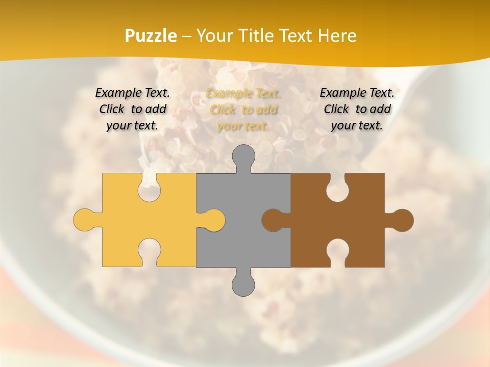 Lunch Cooked Vegan PowerPoint Template