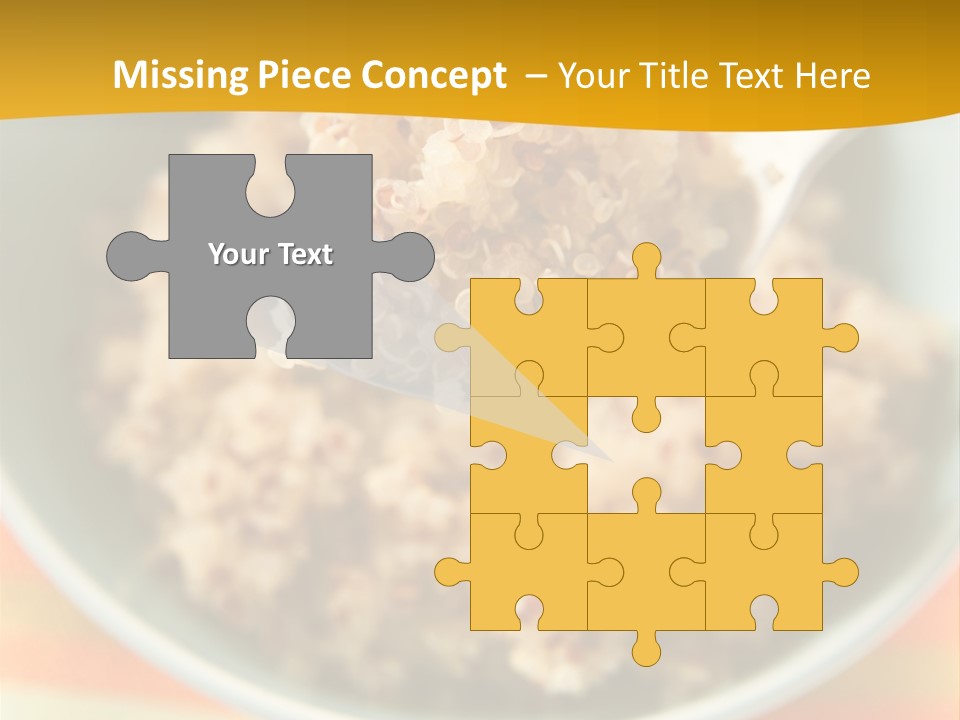 Lunch Cooked Vegan PowerPoint Template