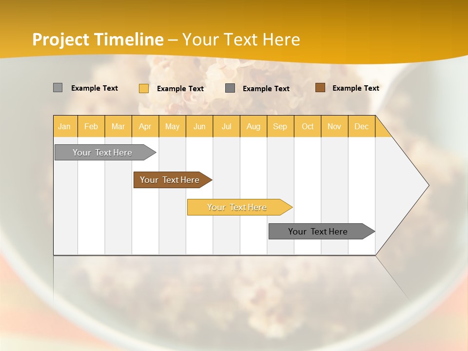 Lunch Cooked Vegan PowerPoint Template