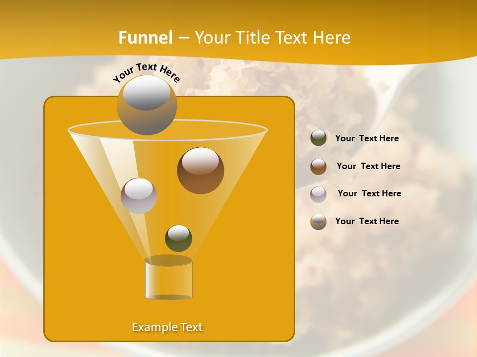 Lunch Cooked Vegan PowerPoint Template