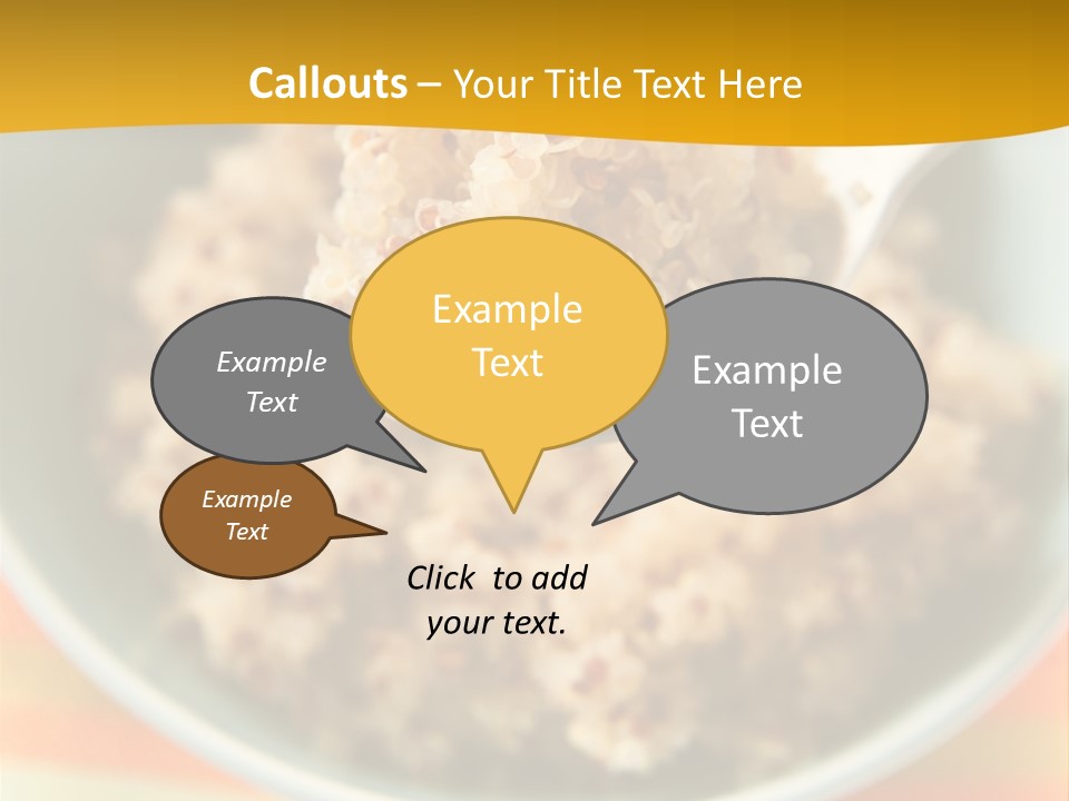 Lunch Cooked Vegan PowerPoint Template