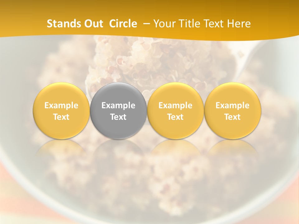 Lunch Cooked Vegan PowerPoint Template