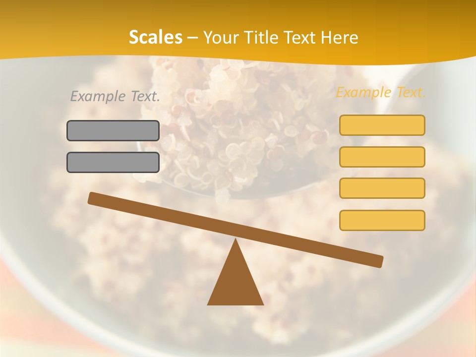 Lunch Cooked Vegan PowerPoint Template