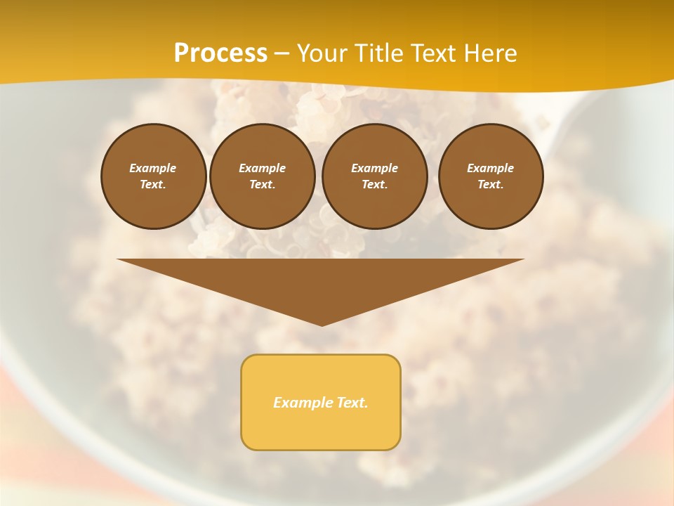 Lunch Cooked Vegan PowerPoint Template