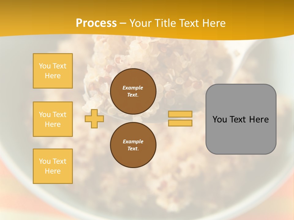 Lunch Cooked Vegan PowerPoint Template