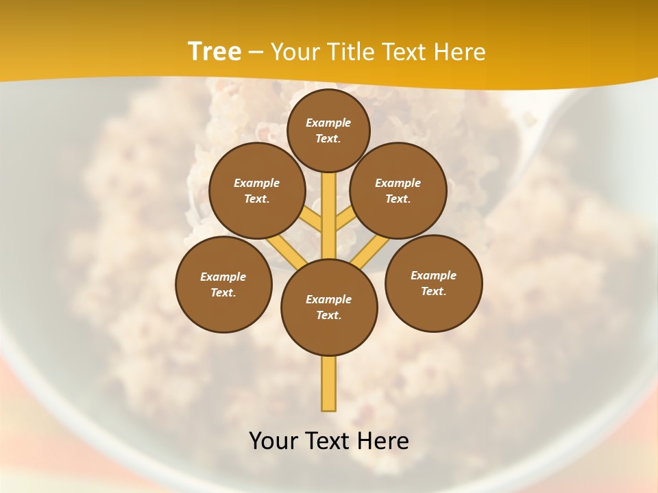 Lunch Cooked Vegan PowerPoint Template