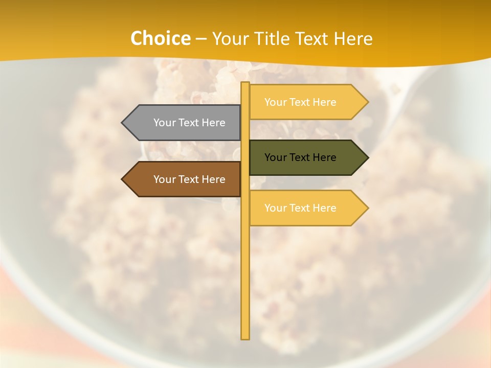 Lunch Cooked Vegan PowerPoint Template