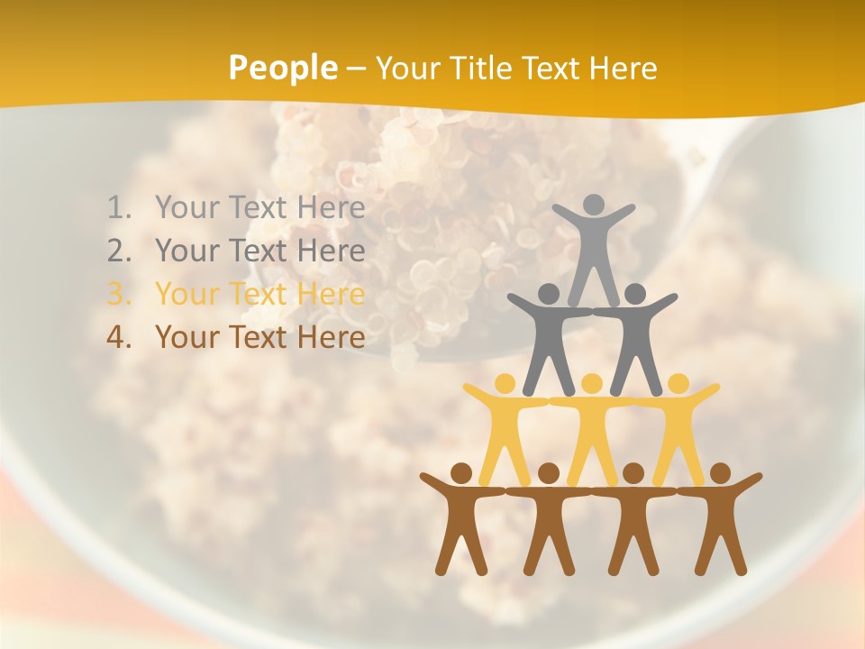 Lunch Cooked Vegan PowerPoint Template