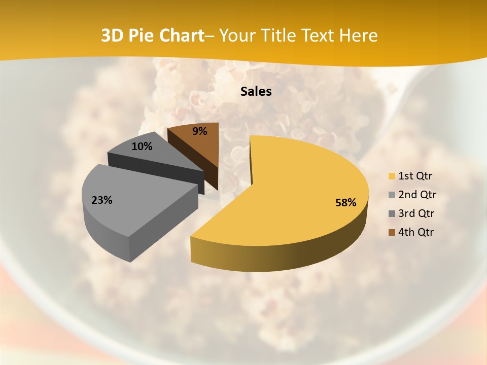 Lunch Cooked Vegan PowerPoint Template