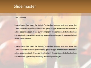 Marquise Vitamin Yellow PowerPoint Template