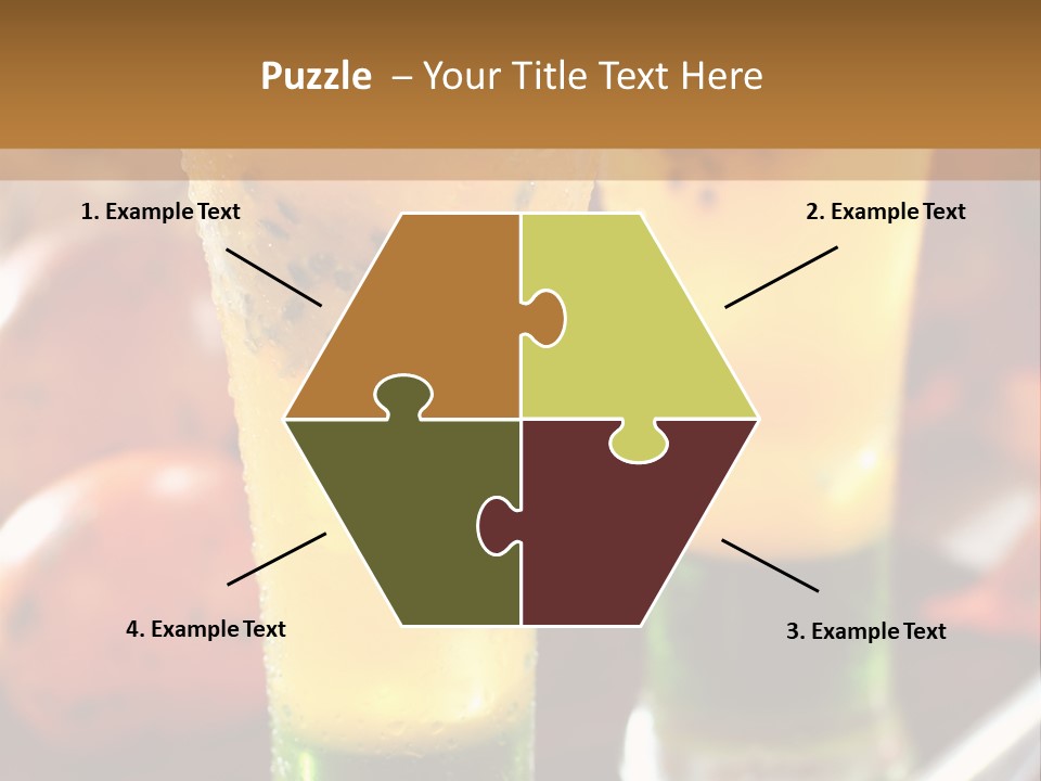 Marquise Vitamin Yellow PowerPoint Template