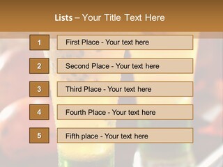 Marquise Vitamin Yellow PowerPoint Template