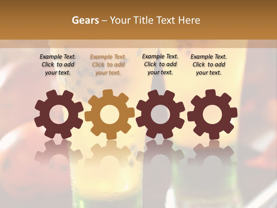 Marquise Vitamin Yellow PowerPoint Template