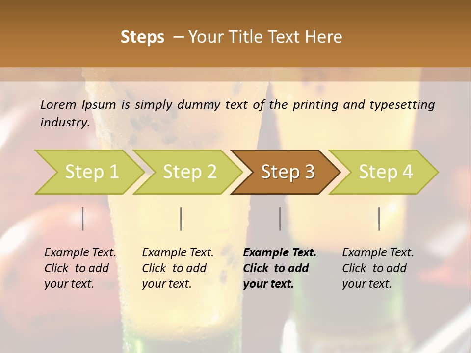 Marquise Vitamin Yellow PowerPoint Template