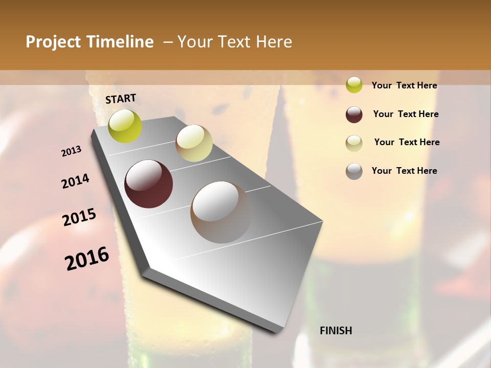 Marquise Vitamin Yellow PowerPoint Template