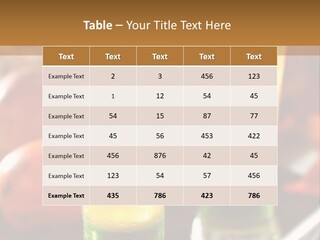Marquise Vitamin Yellow PowerPoint Template