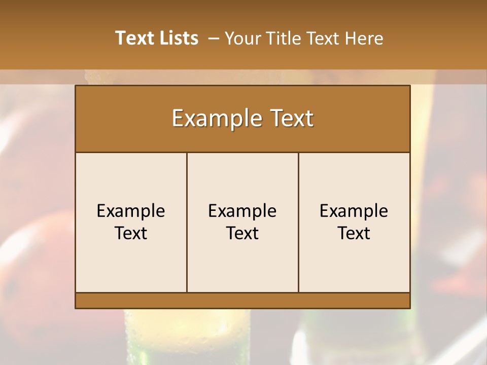 Marquise Vitamin Yellow PowerPoint Template