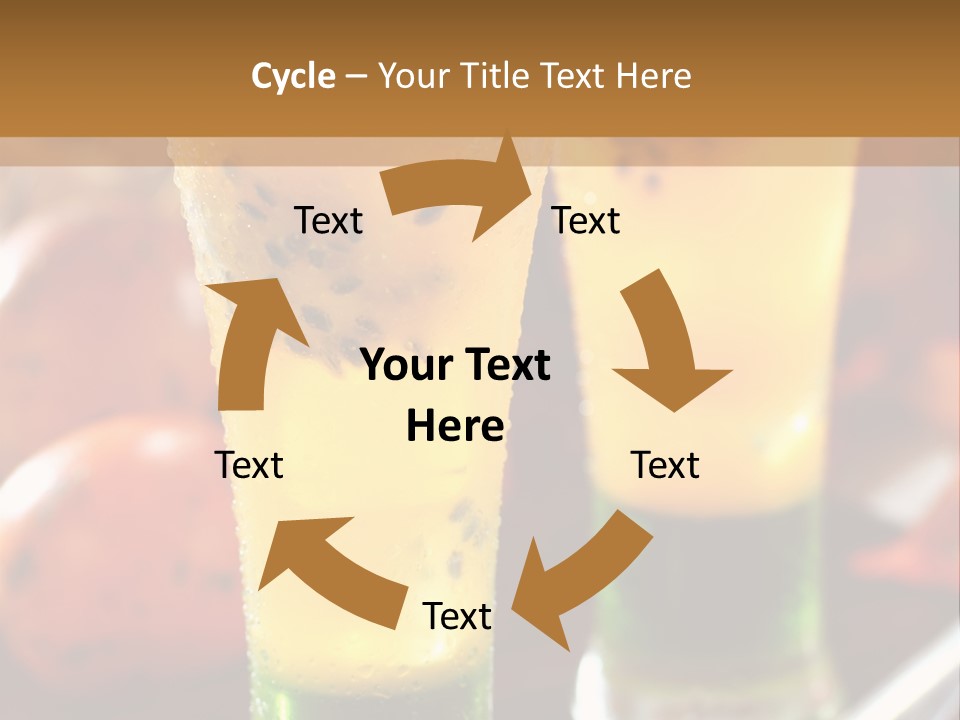 Marquise Vitamin Yellow PowerPoint Template