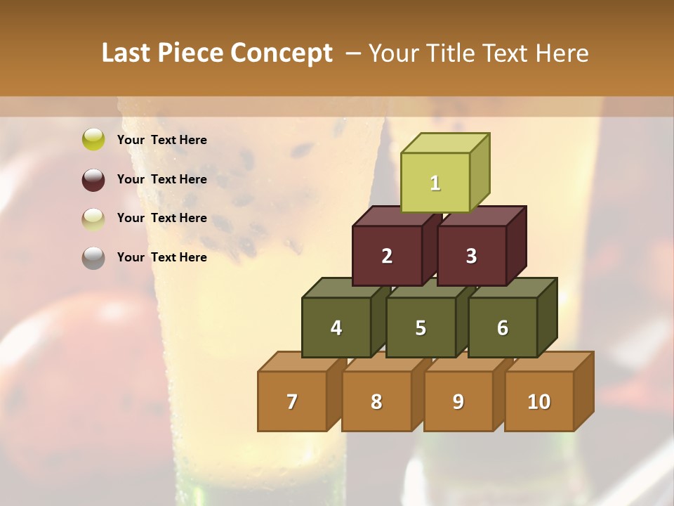 Marquise Vitamin Yellow PowerPoint Template