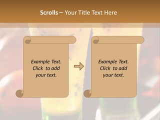 Marquise Vitamin Yellow PowerPoint Template