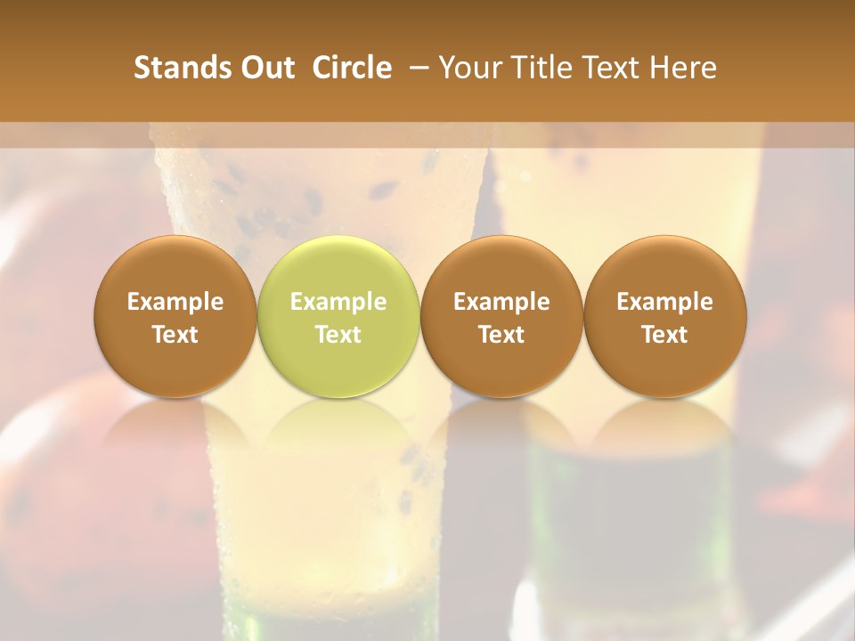 Marquise Vitamin Yellow PowerPoint Template