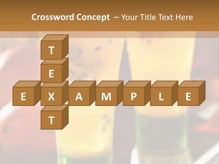 Marquise Vitamin Yellow PowerPoint Template