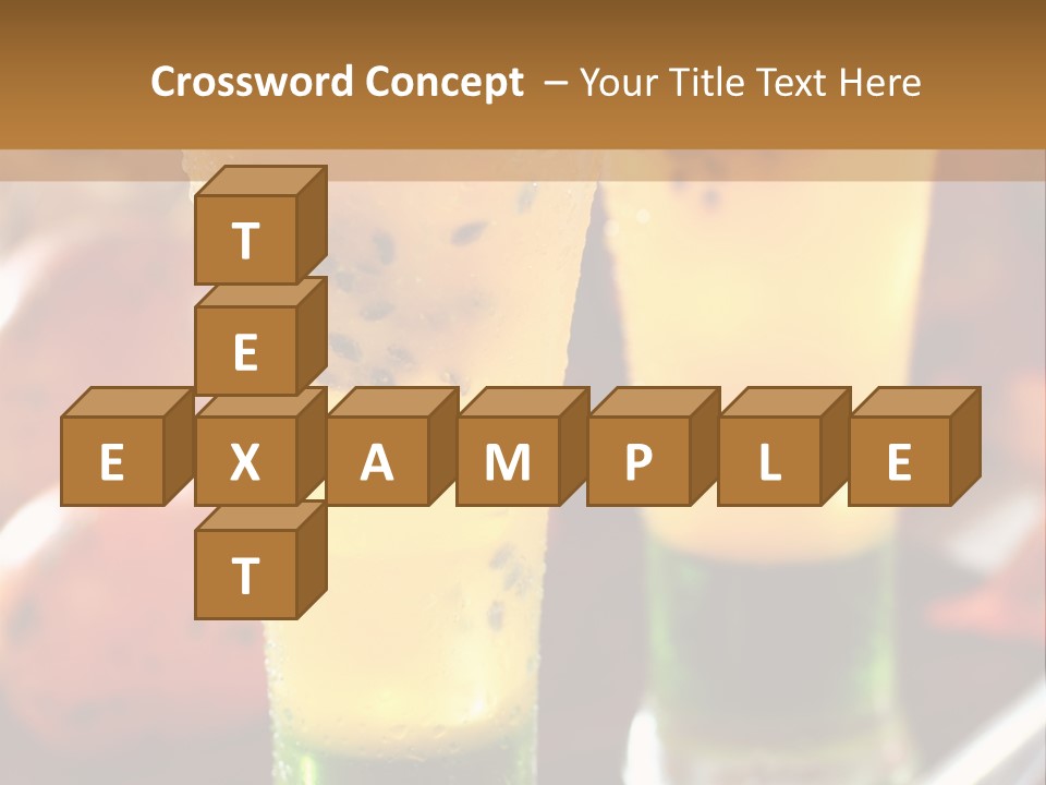 Marquise Vitamin Yellow PowerPoint Template
