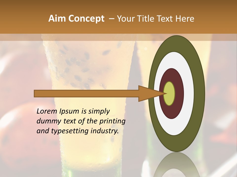 Marquise Vitamin Yellow PowerPoint Template