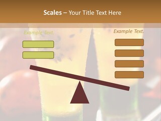 Marquise Vitamin Yellow PowerPoint Template