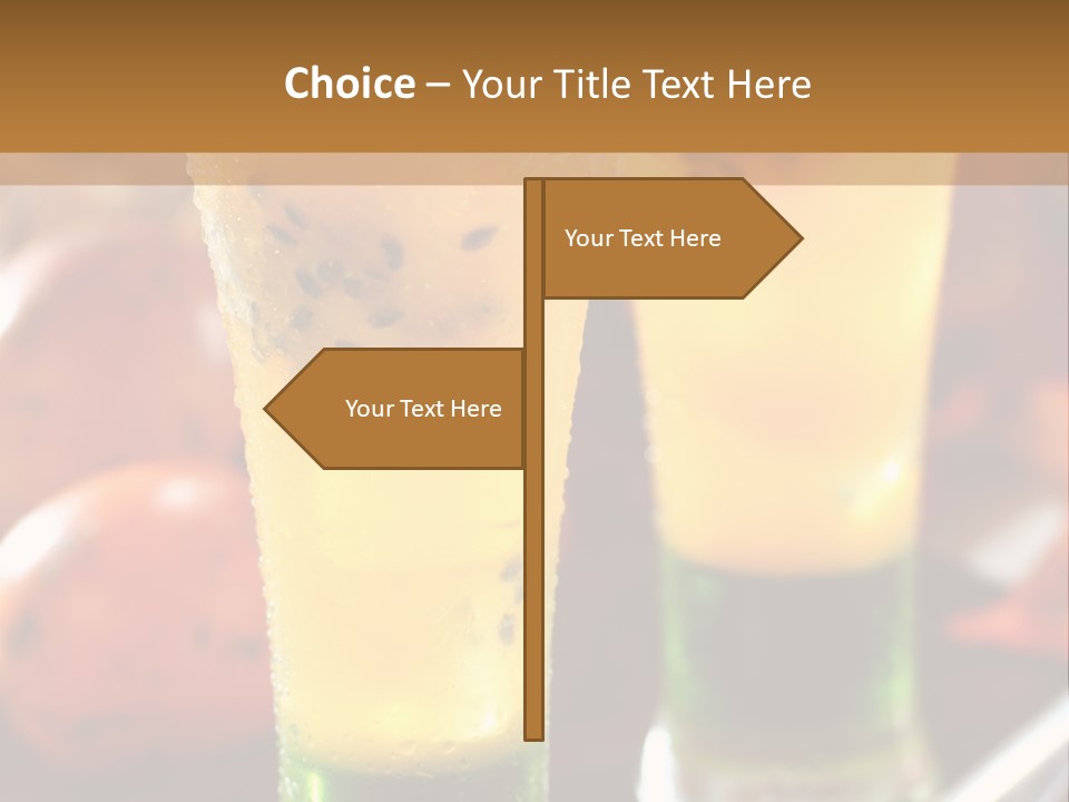 Marquise Vitamin Yellow PowerPoint Template