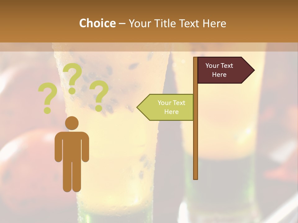 Marquise Vitamin Yellow PowerPoint Template