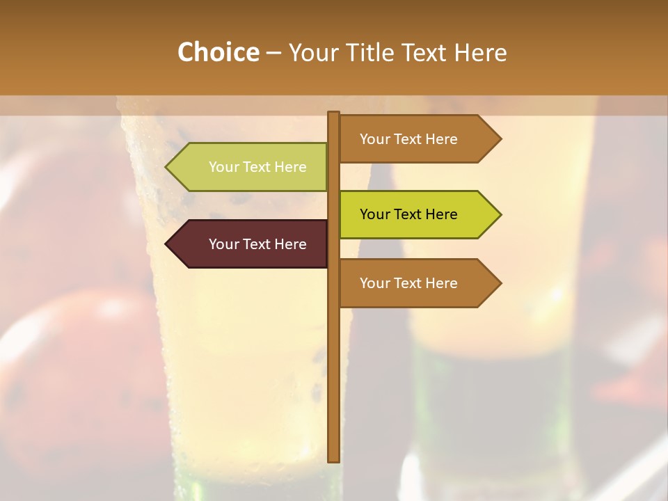 Marquise Vitamin Yellow PowerPoint Template