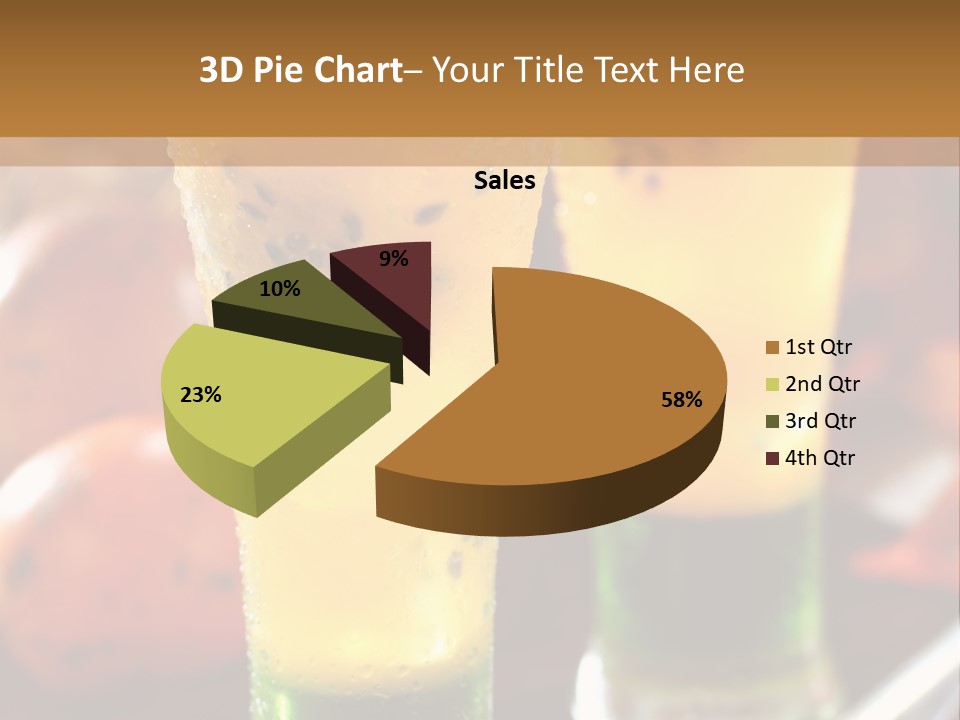 Marquise Vitamin Yellow PowerPoint Template