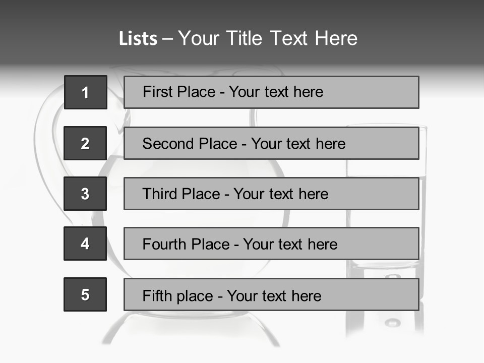 Object Fresh Utensil PowerPoint Template