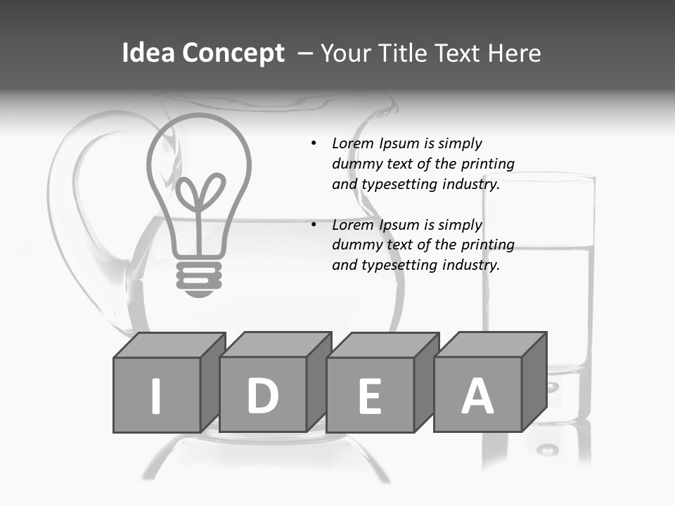 Object Fresh Utensil PowerPoint Template