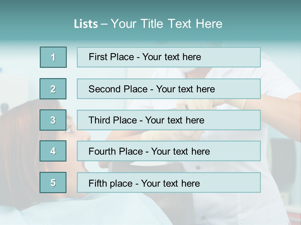 Dread Caucasian Medicine PowerPoint Template
