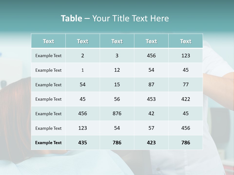 Dread Caucasian Medicine PowerPoint Template